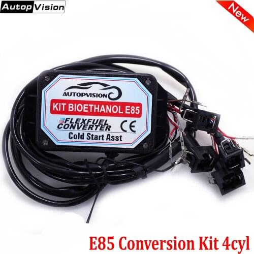 E85 4cyl Auto conversion kit Flex Fuel ethanol alternative with Cold Start Asst. biofuel e85, ethanol car, bioethanol converter
