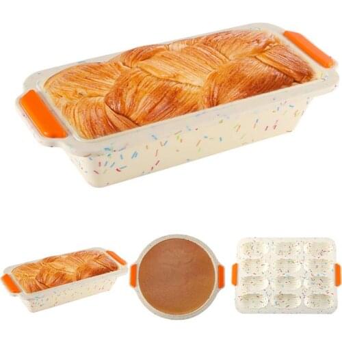 Bread Baking Mold Creative Silicone Non-stick Bread Baking Pan Cake Mould Baking Dishes Pans Baking Tools Bread Cake Pans