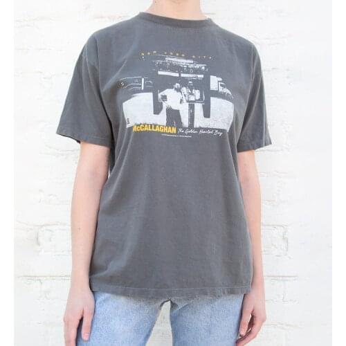 Vintage Letter Graphic T Shirt Women Summer Loose Short Sleeve Cotton Soft T-shirt Femme Casual Streetwear Oversize Tee Tops