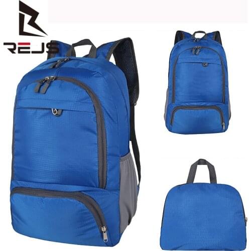 Classic Backpack Man Sport Bag Foldable Portable Outdoor Nylon Bags Travel Waterproof Bagpack Mochila Male Daypack PRAJNA