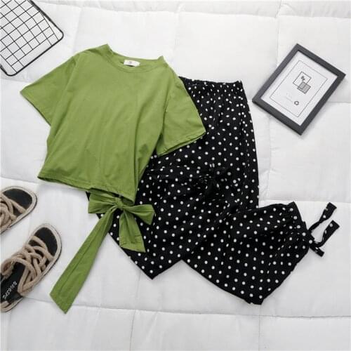 Two piece set tracksuit women summer clothes for women new Korean 2 piece set women casual Harem pant suit student Harajuku girl