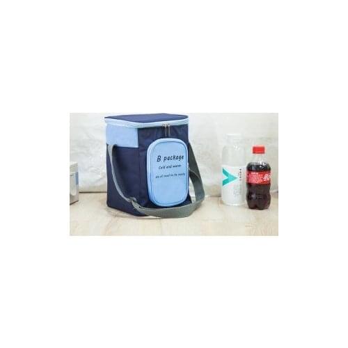 Square waterproof aluminium foil cold storage ice bag portable thermal insulation storage bag 17*17*23cm