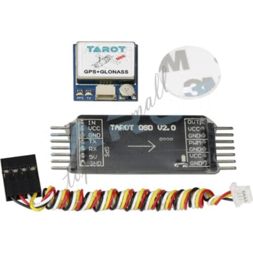 Tarot TL300L2 Mini OSD Image Video Overlay overlap GPS System V2.0 GLONASS M8N 20% OFF