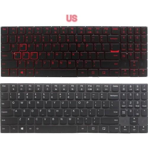 New US for Lenovo Legion Y520 Y520-15IKB R720 Y720 Y720-15IKB laptop Keyboard US Backlit No Frame