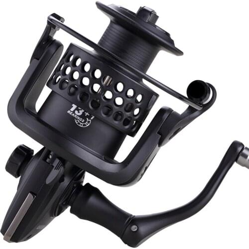 15KG Metal Gapless New Spinning Fishing Reel 1000-7000 5.2:1 Metal Carp Fishing Wheel Reel for Fishing Fishing Gear