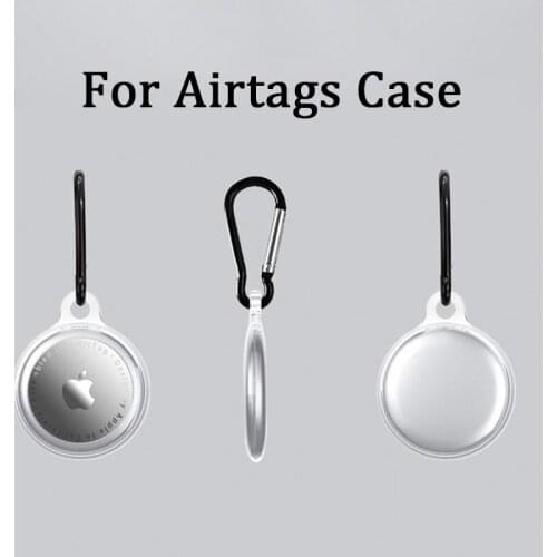 Newest For Apple Airtags Liquid Silicone Protective Sleeve For Apple Locator Tracker Anti-lost Device Keychain Protective Sleeve