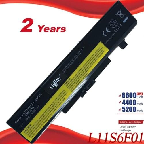 NEW Laptop Battery FOR LENOVO Y480 L11L6Y01 L11L6F01 L11L6R01 L11N6R01 L11N6Y01 L11P6R01 L11S6F01 L11S6Y01 45N1048 Free Shipping