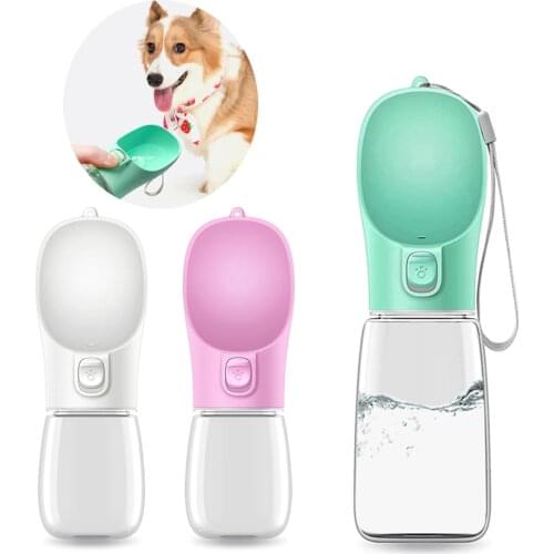 Dog Water Bottle Portable Pet Water Bottle Leak Proof Dog Water Dispenser ortable Pet Water Dispenser with Drinking Feeder