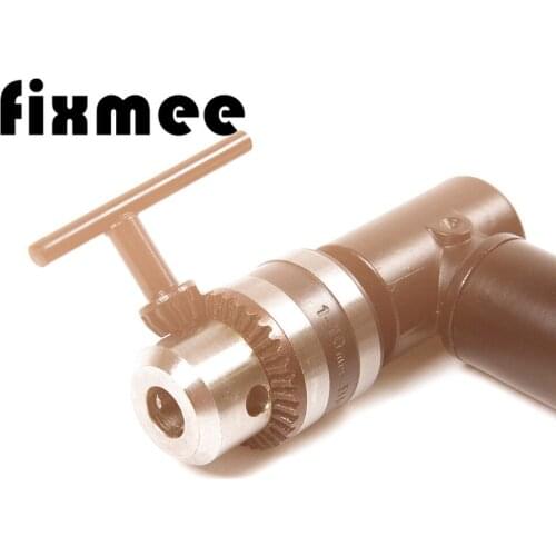 High Quality Aluminium Head Right Angle Drill Attachment 90 Degree Chuck Key Handle Adaptor For Electric Tool Accessories