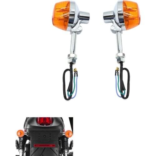 Motorcycle Rear Turn Signal Light For Honda CT70 CT90 XL100 CB350 CM400 CB450 CB750 Indicators Flashers Blinkers Amber Lamp