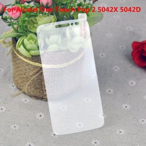 2.5D Tempered Glass For Alcatel One Touch Pop 2 Protective Film Explosion-proof Screen Protector for 5042 5042X 5042D 5042A