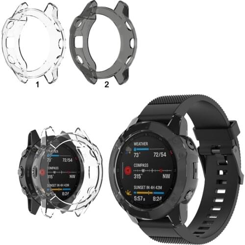 TPU Protector Cover Case for Garmin Fenix 6 6X 6S pro