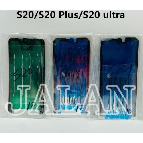 10pcs/set Frame sticker For Samsung S20/S20 plus/S20ultra LCD screen frame repair adhesive sticker parts