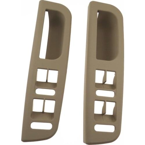 3B1867171 3B1 867 171 Car Black Window Switch Control Panel Trim 2Pcs For VW Passat Jetta Golf MK4 1998 - 2004 Beige