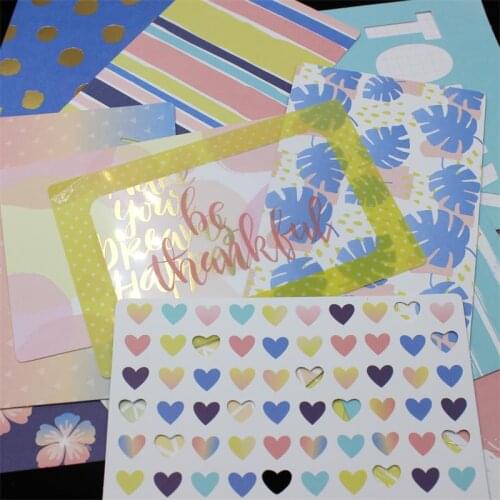 4*6inch Double-side Printed Be Thankful Paper Pocket Cards for Scrapbooking DIY Projects/Photo Album/Card Making Crafts