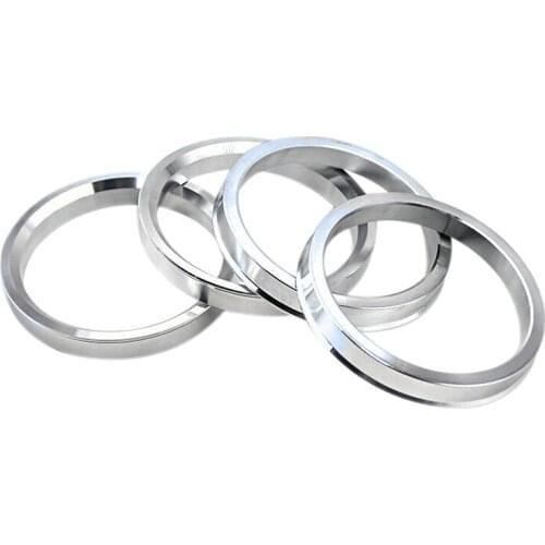 4Pcs Aluminum Centric Spigot Hub Rings Wheel Spacer Set 67.1mm ID To 73.1Mm OD