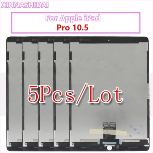 5 Piece/Lot 10.5'' LCD Screen For iPad Pro 10.5 A1701 A1709 LCD Display Touch Screen Digitizer Full Assembly Test LCD Panel