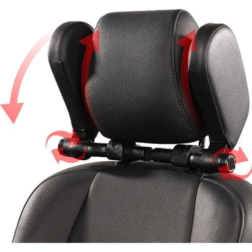 Car Accessories travesseiro Car Headrest Pillow Adjustable Seat Head Neck Support U Shaped Car Sleeping Pillow for Kids & Adults