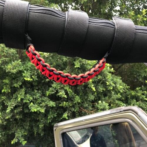 Car Door Grab Handles Roll Bar Safety Handle Roof Bar, Anti-Slip (2pc)