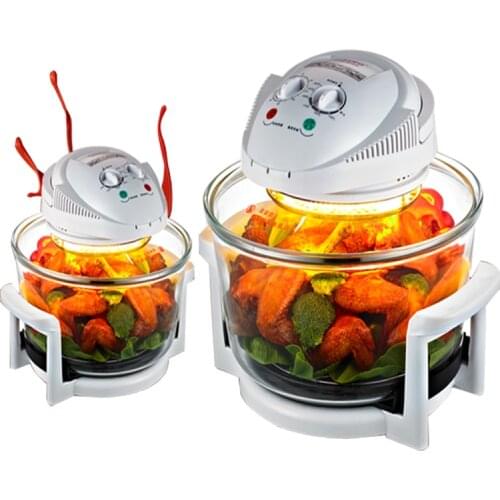 Electric fryer mini Halogen Oven 12L 220V turbo oven 1300W Conventional Infrared Super Wave Oven Electric fryer LO-G6 1pc