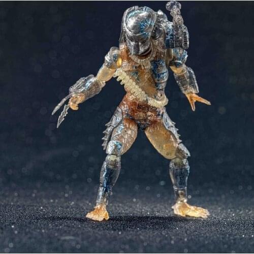 Hiya Toys LP0058 1/18 Scale Predator Jungle Hunter 4" Acton Figure Model Toy Set