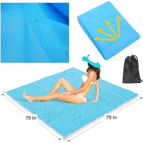 Camping mat Beach Mat Sleeping Pad Outdoor Travel Magic Sand Free Mat Beach Picnic Waterproof Mattress Blanket grounding Mat