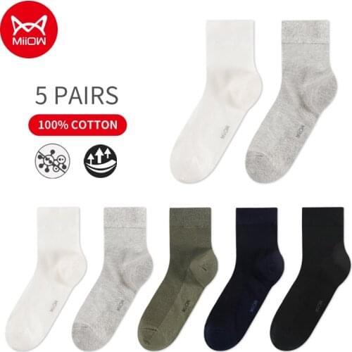 Мужские черные носки MiiOW China At AliExpress