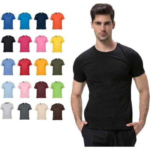 Custom Print Uniform Company DIY Team T-shirt Logo/Photo/Text Printed T Shirt Mens Top Advertising T-Shirt