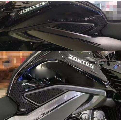 Tank Pad Stickers For ZONTES ZT310R ZT310T 310R 310T Motorcycle Anti Slip Tankpad Side Gas Knee Grip Traction 3M Decals