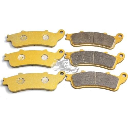 Front+Rear Brake Pads Set For Honda Hornet CB1100 X-11 Varadero XL1000V ST1100 Blackbird CBR1100XX ST1300 Motorcycle