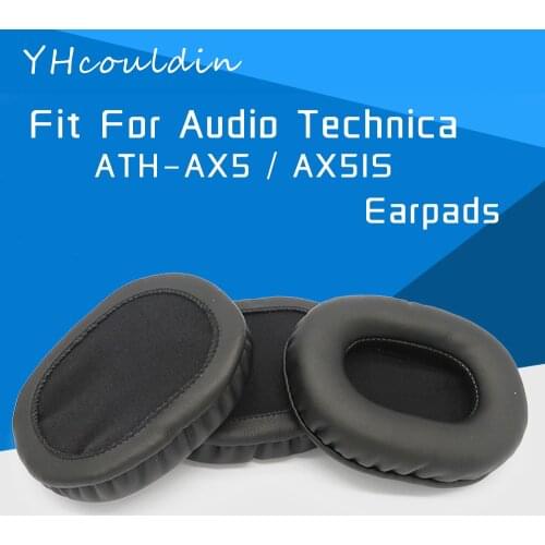 Earpads For Audio Technica AX5 AX5IS ATH-AX5 ATH-AX5IS Headphone Accessaries Replacement Ear Cushions Material