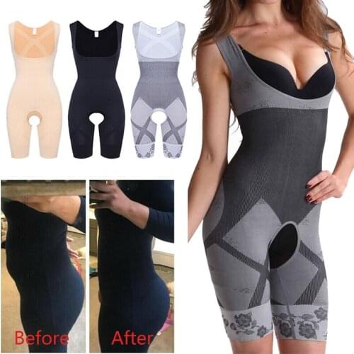 Full Body Shaper Waist Trainer Bodysuit Shapewear Slimming Suits Body Shaper Seamless Modeling Waist Cincher Underbust Shapers