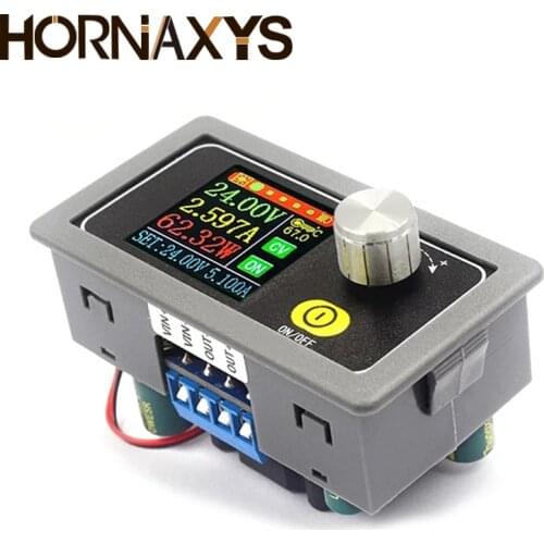 XYS3580 DC DC Buck Boost Converter CC CV 0.6-36V 5A Power Module Adjustable Regulated laboratory power supply variable