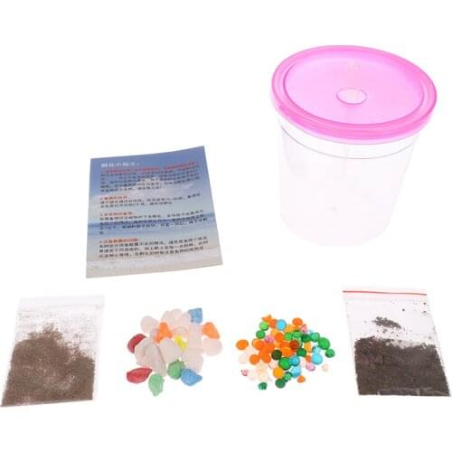 Grow Magic Soil Water Fishes Caviar Live Tank Sum Lamp Light Viewer Killifish Eggs Hatching Earth Pet Education Toys