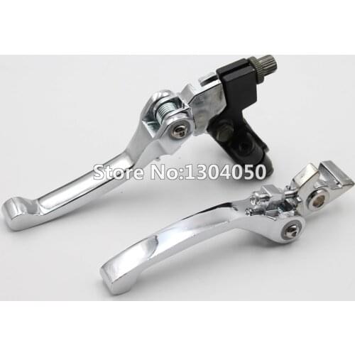 Aluminum Alloy Folding Clutch lever and Brake Lever CRF KLX Apollo Xmotos Kaya Pit Dirt Bike Parts HOT-SELLING NEW