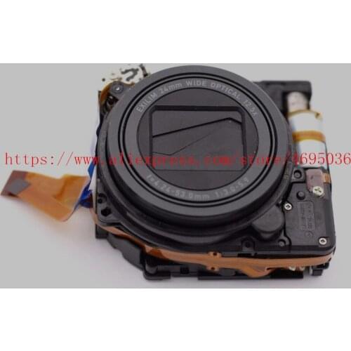 Lens Zoom Unit Repair Part for Casio EX- ZR100 ZR100 ZR200 ZR300 ZR350 H30 Camera No ccd