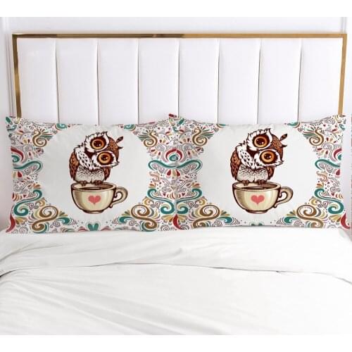 1pc Cartoon Childrens Pillow cover Pillow case Bedding Pillowcase Pillowcovers decorative 3D Print for kids baby heart