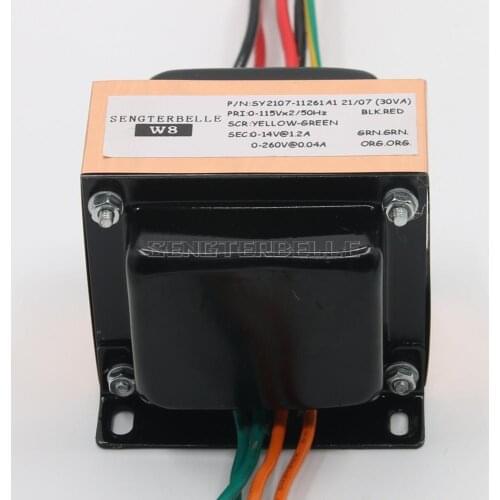 30W Pure Copper EI Audio Transformer 260V+14V Phono Preamplifier AC Power Transformer