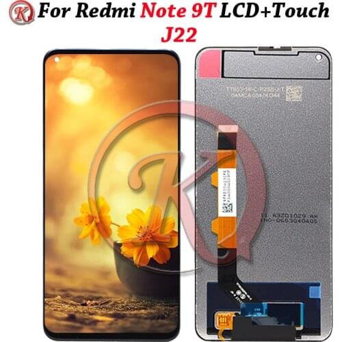 6.53'' original For Xiaomi Redmi Note 9T J22 5G LCD display digitizer Assembly For Redmi Note 9T LCD