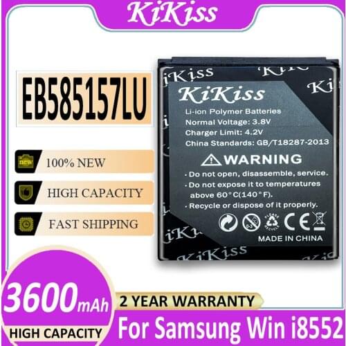EB585157LU Phone Battery for Samsung GALAXY Beam i8530 i8558 i8550 i8552 i869 i437 G3589 E500 Core 2 G355 G355H Win 3600mAh