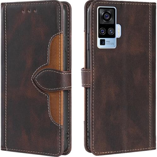 Flip Leather Case for VIVO Y72 Y52S 5G Y51 Y70 2020 Y31 2021 Y73S Y11S Y12S Y20 Y51S Y70S Y50 Y9S Y91 Y12 Wallet Magnetic Cover