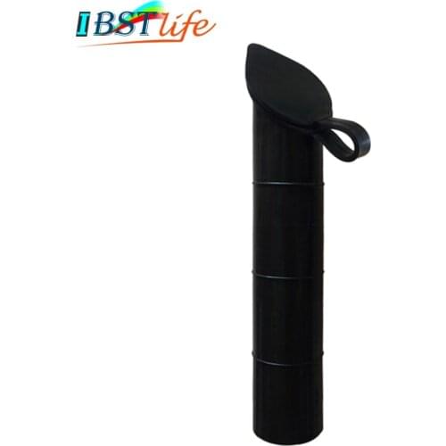 IBST LIFE Black color 30 degree Fishing Rod holder Inner Sleeve Rod Pod Rubber Cap Tube Liner