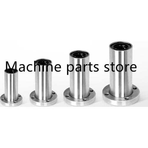LMF10LUU LMF8UU LMF6UU LMF12UU 6 8 12 10Mm Flange Linear Bearing CNC Parts For 3D Printer Rod