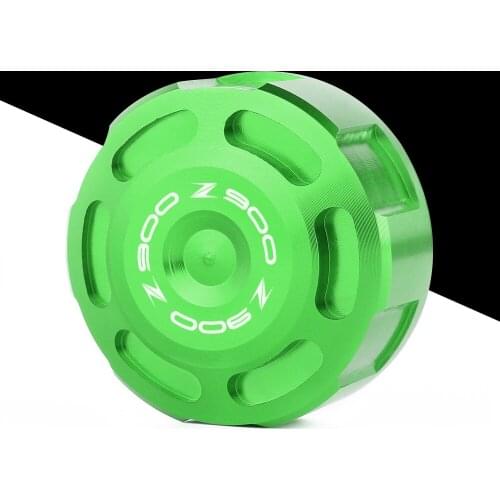 Picks Items Motorcycle Rear Fluid Reservoir Cover Cylinder Reservoir Brake Cap For Kawasaki Z900 Z 900 2017 2018 2019 LOGO Z900