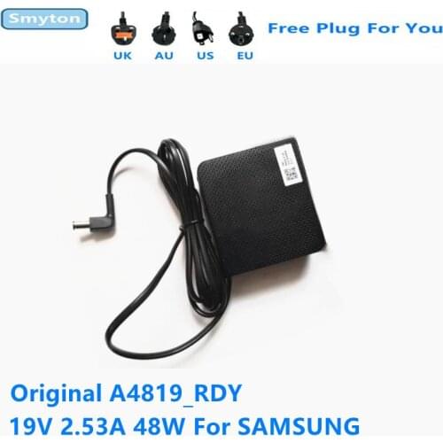 Original AC Adapter Charger For SAMSUNG A4819_RDY 19V 2.53A 48W BN44-01013A Monitor Power Supply