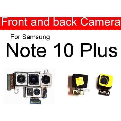 Main Rear Camera Module Flex Cable For Samsung Galaxy Note 10 Plus Note10plus Front Small Camera Repair Replacement Parts