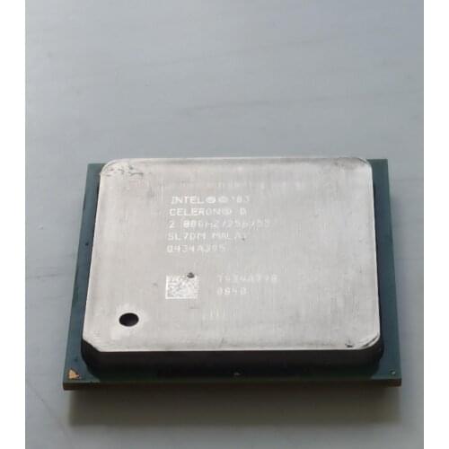 INTEL CELETON D 335 processor 2.80/256/533 SOCKET 478 SL7DM ORIGINAL used