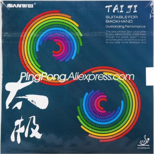 SANWEI TAIJI Light (TAICHI, T88-TAIJI, Backhand) T88 SANWEI Table Tennis Rubber Original SANWEI Ping Pong Sponge
