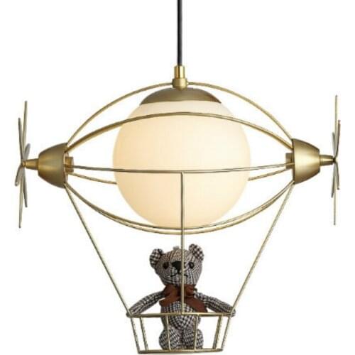 Nordic Cartoon Hanging Lamp Modern Led Pendant Light for Childrens Boy Girl Room Indoor Home Decor Luminaire Lighting Fixtures