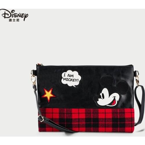 Disney Mickey Mouse Handbag 2020 Fashion Zipper Cossbody Bag PU High Quality Waterproof Women Shoulder Bag
